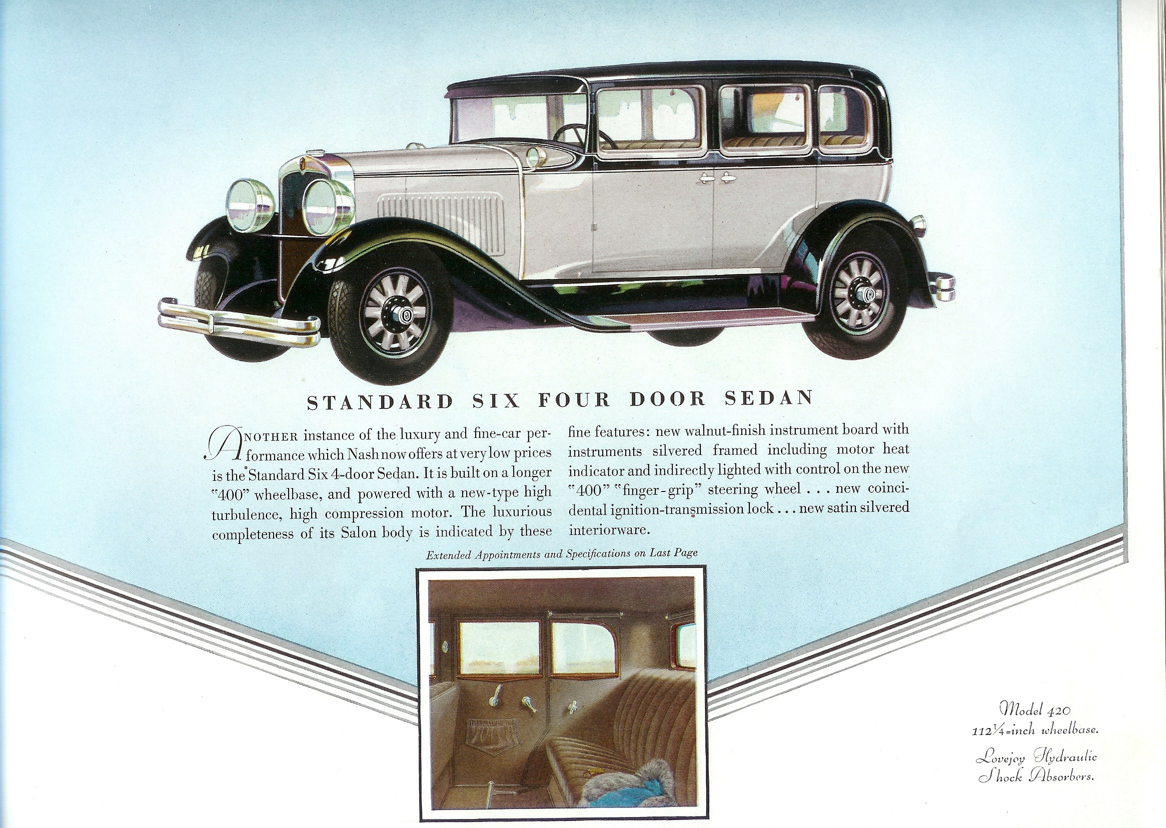 1929 Nash Brochure Page 3